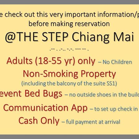 Hotel The Step Chiang Mai (Adults Only) Exterior foto